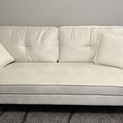 White Couch in Good Condition