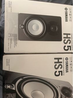 Yamaha hs5 powered studio monitor