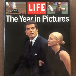 Vintage Life 1999 Year In Pictures HC Book-JFK Jr-Princess Di-Michael Jordan-Great Photos & Stories GC 