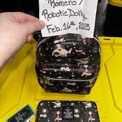 Loungefly - Disney - The Nightmare Before Christmas - Tattoo style - MINI Backpack & Wallet SET - NWT