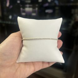 Bracelet Yellow Gold 14k. Tennis