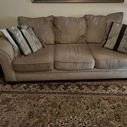 Sofa And Chair And A Half With Ottoman