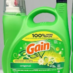 Gain Liquid Detergent 144oz