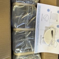 Stuffed Pouf Ottoman Footrest 