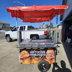 Brand New Food Cart/ Carreta Nueva De Comida 