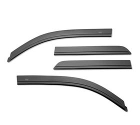 Husky Liners Low Profile Ventvisor Rain Guards | Fits 2022-2026 Hyundai Santa Cruz Front & Rear, 4pc