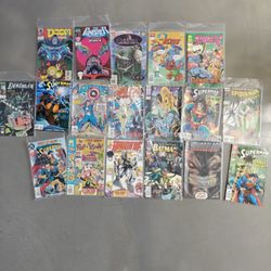 Old Comic Books DC Marvel