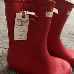 Red hunter best sale rain boots sale