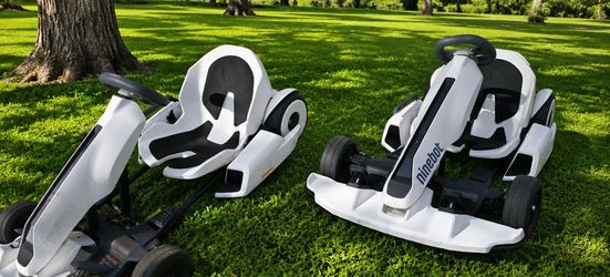 2 Segway Ninebot Electric Go-Karts - Excellent Condition - Chargers Included