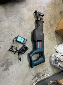 Bosch 18V Cordless Reciprocating Saw with Charger