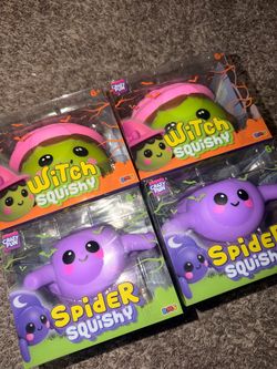 RMS witch and spider squishy