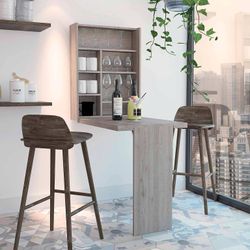 Hidden Desk Or Bar - Foldable Table