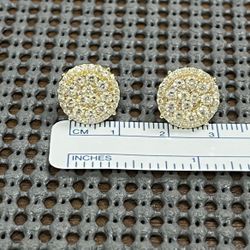 10k Diamond Earrings 