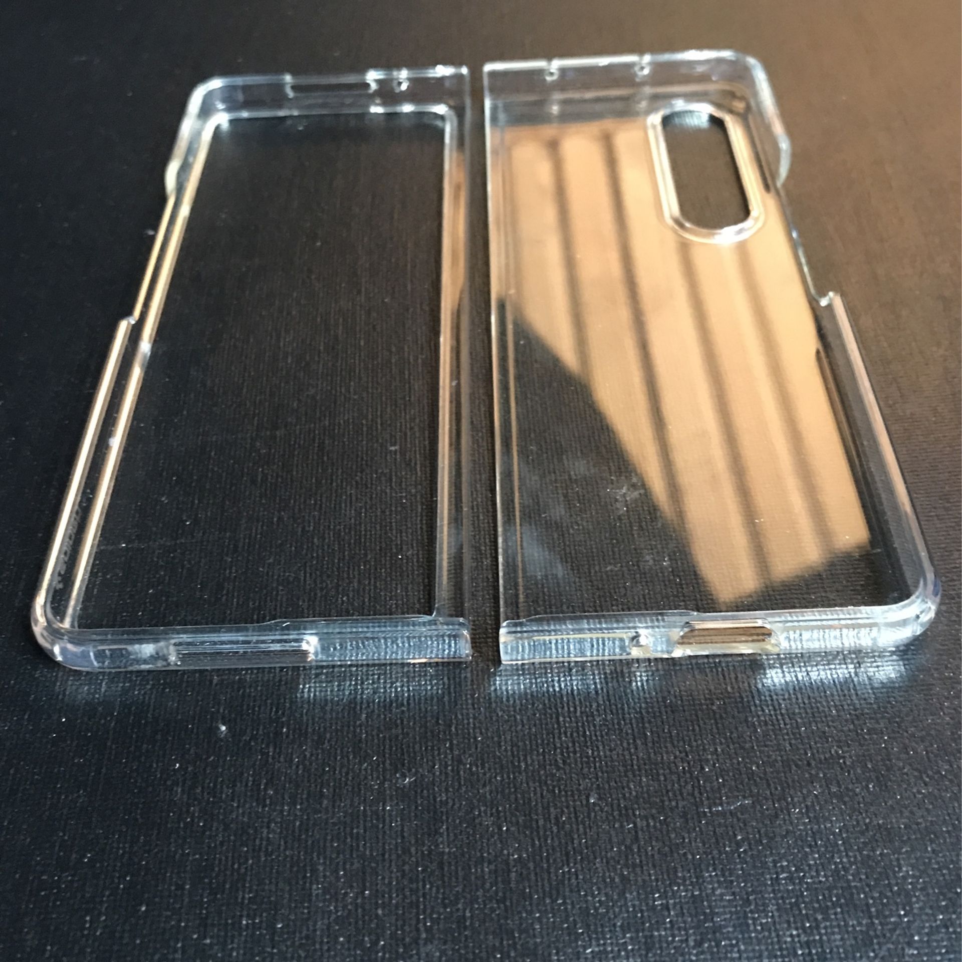 Spigen - Crystal Hybrid Hard Shell Case for Samsung Galaxy Z Fold3 5G - Clear