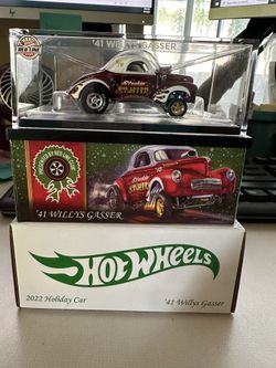 Hot Wheels ‘41 Willys Gasser Holiday Car 