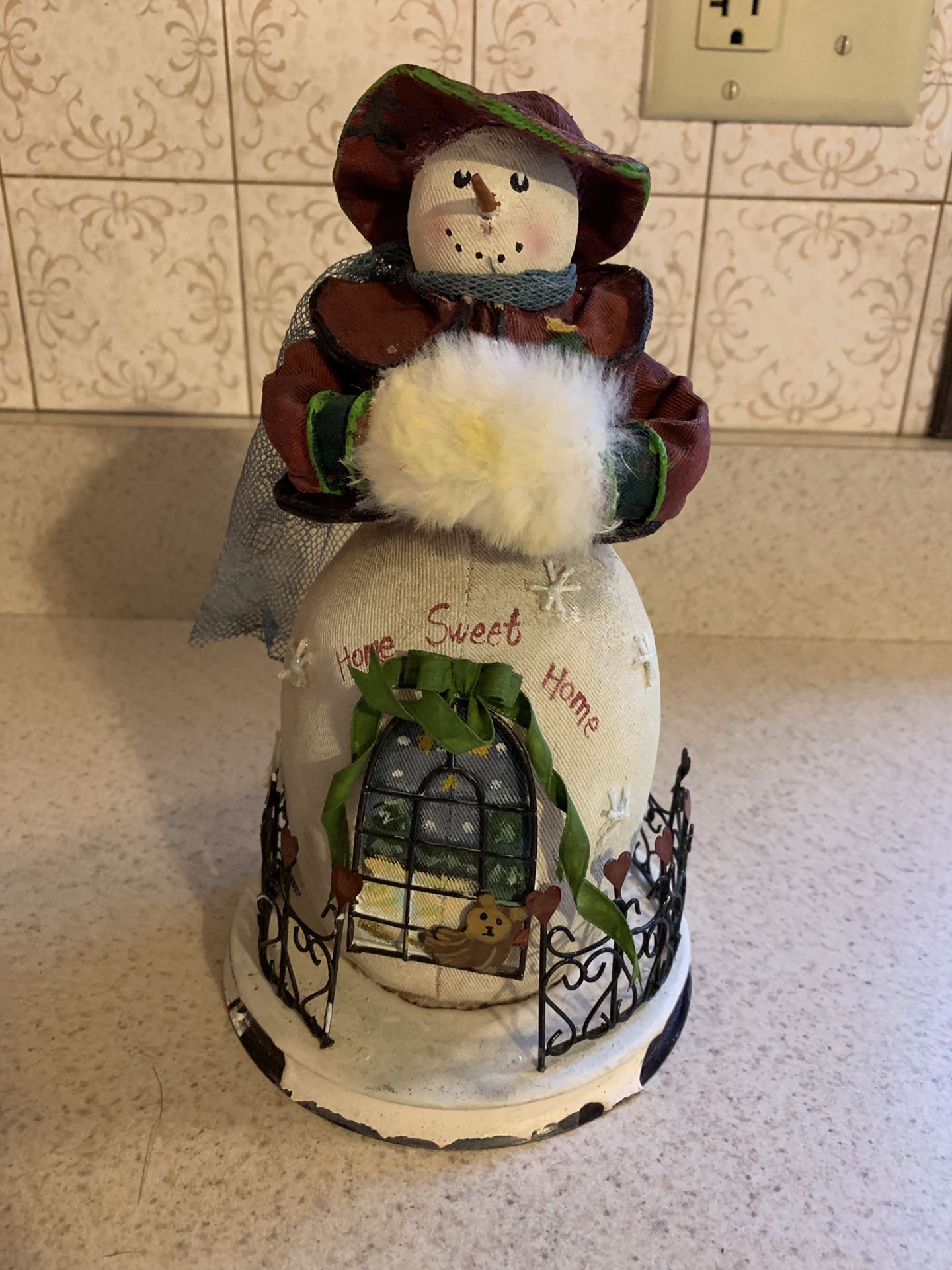 Christmas snowman decor