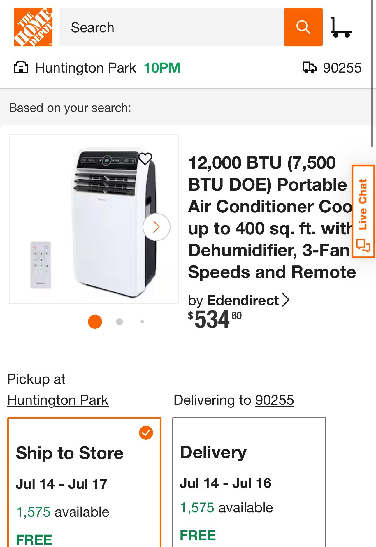 Shinco portable AC Unit 12,000 BTU