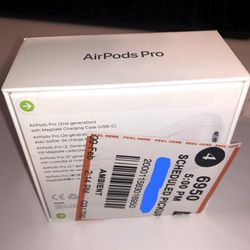 Airpods Pro (2nd Gen) USB-C NEWEST UNOPENED