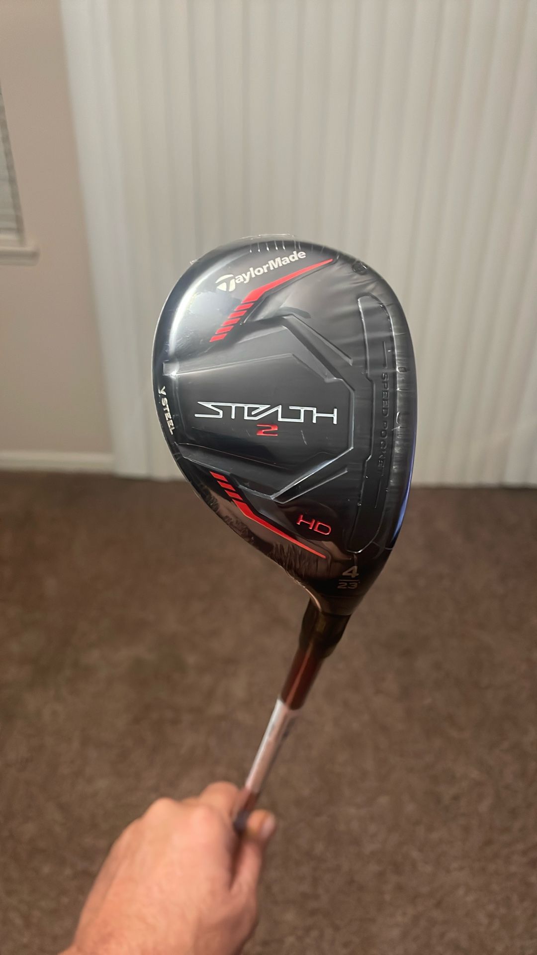 TaylorMade Stealth 2 4 Hybrid RH Reg Flex New!