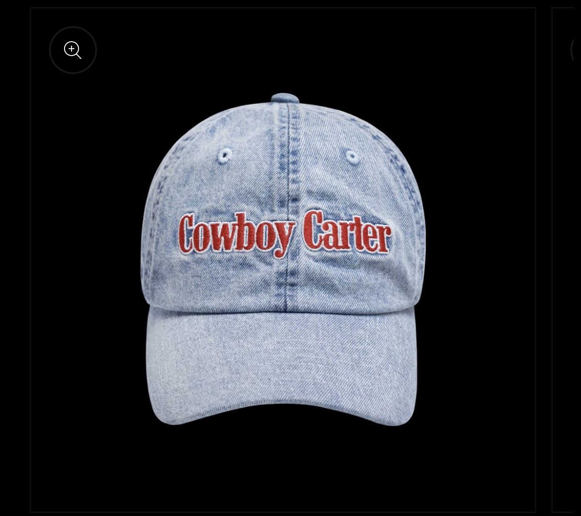 Act ii Cowboy Carter Denim Cap