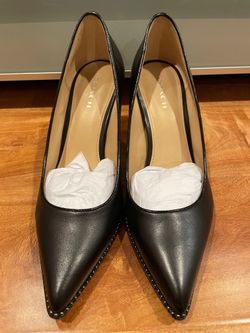 Coach Black Classic Heels