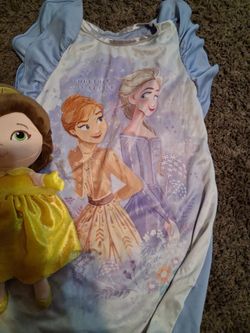 Super cute princess pajama and princess dolly
