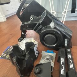 Elite Drivo II Bike Trainer And Accessories 