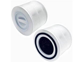 True HEPA Air Purifier Replacement Filter Kit Compatible with OLIXIS 2 Pack