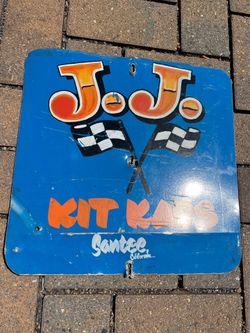 Vintage Race Shop Sign  Hand Painted