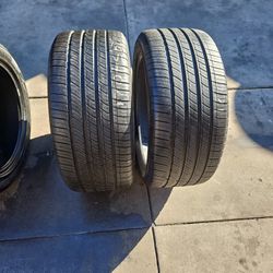 Pair 295/40/21 Michelin Primacy Tour