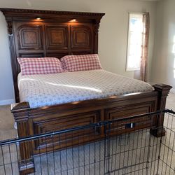 King Size Bed Frame Very Heavy, Well Built