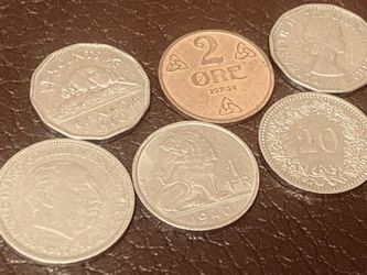 World Coin 🪙 Collection, 6 Coin 