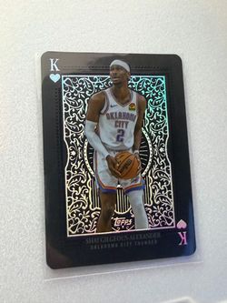 ALL KINGS TOPPS CHROME SHAI GILGEOUS-ALEXANDER #AK-9 SSP