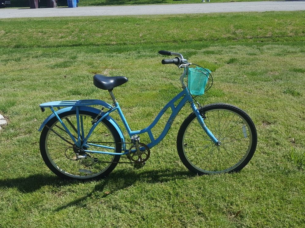 vintage Schwinn Clairmont 7 Speed women's cruiser 26" wheels 18" frame