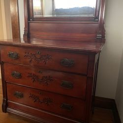 Cherry Wood Dresser