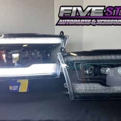 3 Style Projector Headlights For Dodge Ram 09-18 