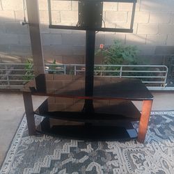 Glass TV stand/Mesa para Television