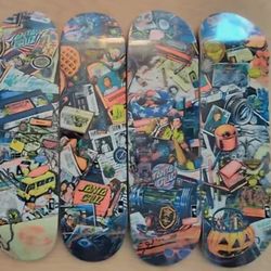 Stranger Things 4 Skateboard Set