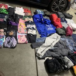 MENS  Used CLOTHES SIZE M Size 34 And 32