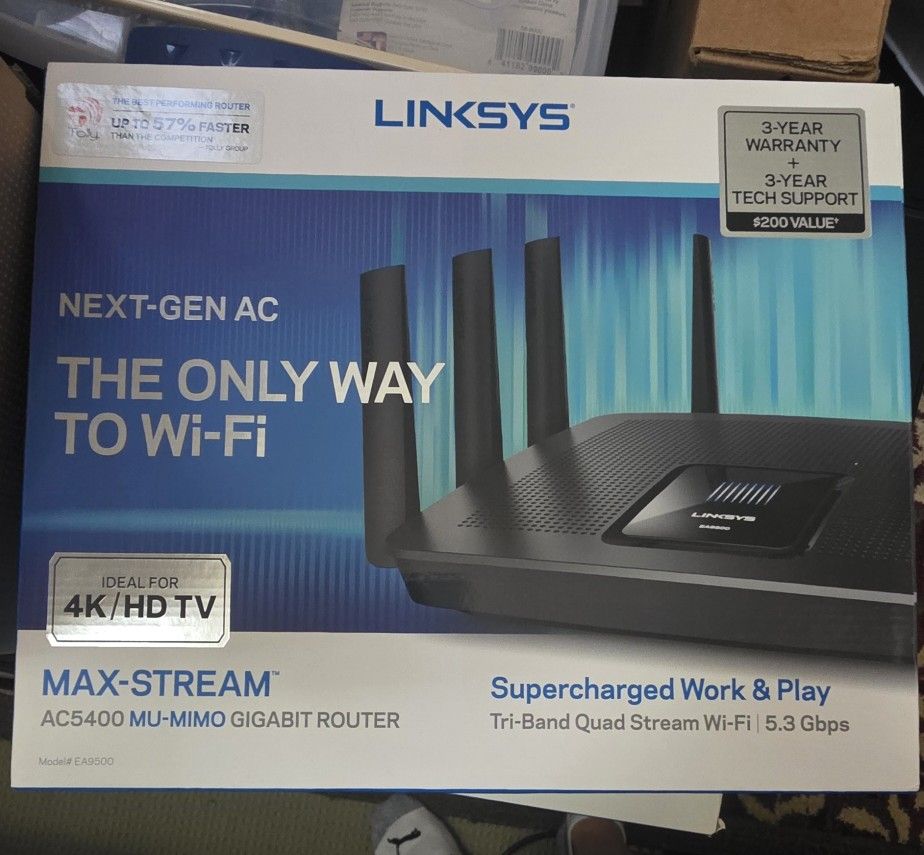 Linksys EA9500 Wifi Router