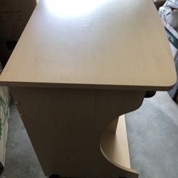 Computer Desktop Laptop Table With Wheels
