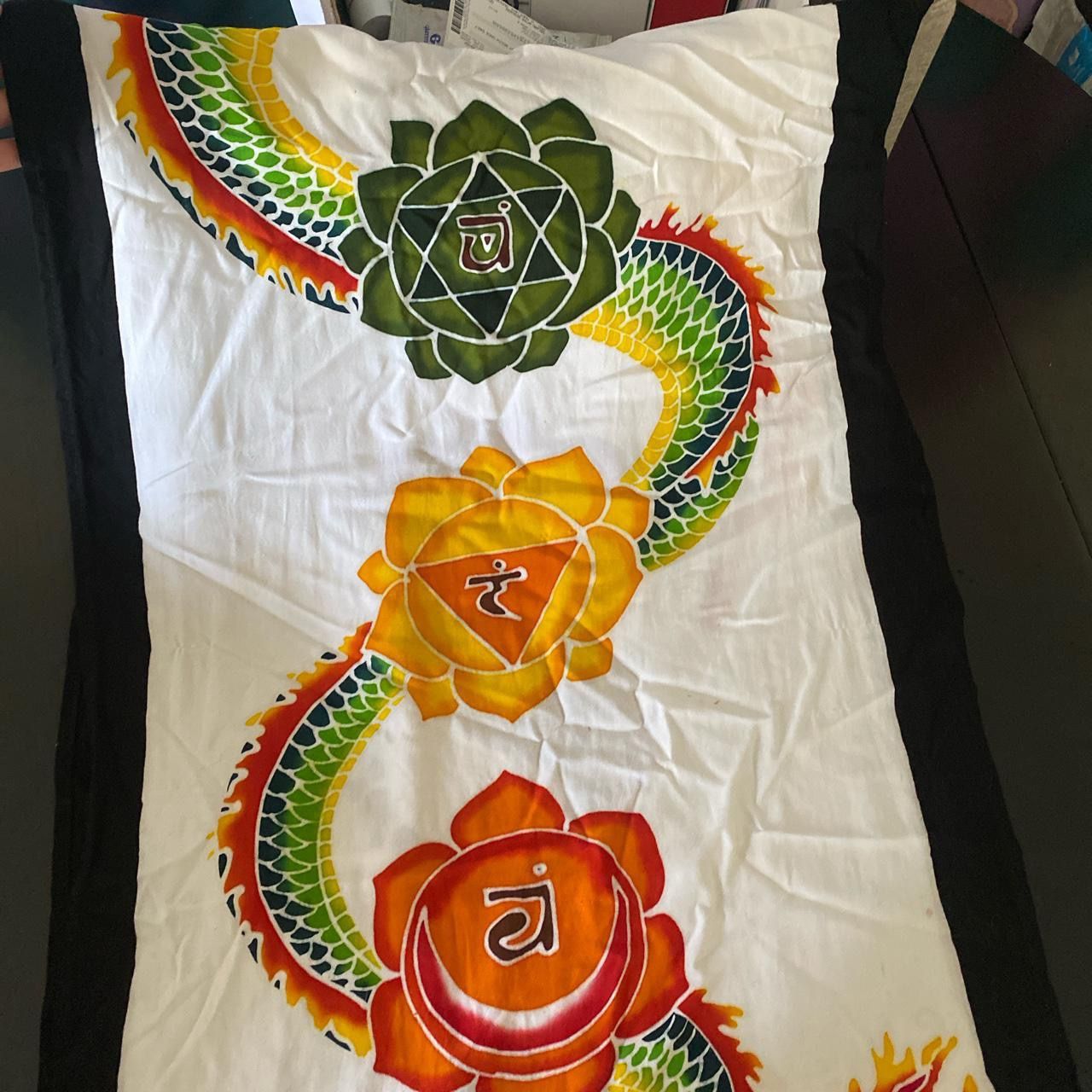 Chakra Tapestry With Dragon 