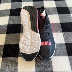 Black And Pink Puma Shoes