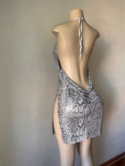 New Tiger Mist Snake Chain Mail Dress Size Small