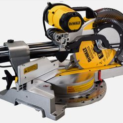 DEWALT DWS779 DOUBLE BEVEL SLIDING COMPOUND MITER  SAW  15 AMP 12 INCH