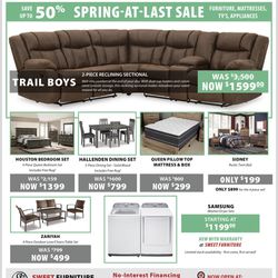 1599 Reclining Sectional furniture mattress appliance 0-99 down no credit needed no intrest financing available deals 
