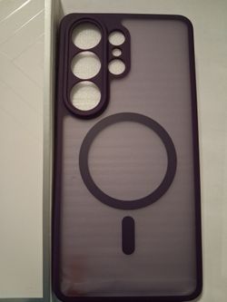 Purple Samsung s25 phone case
