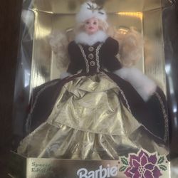 1996 Holiday Barbie New In Box 