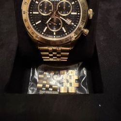 Versace Gold Watch 