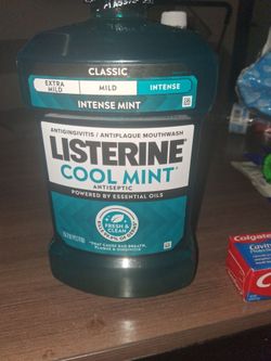 Listerine  1.5 l  cool mint intense  mout wash